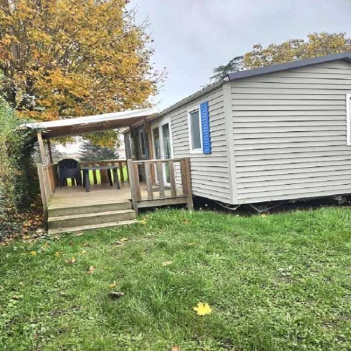 Camping De Charlieu - Mobile Home Экстерьер фото